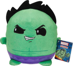 Marvel Cuutopia 10-inch Hulk Plush Character, Super Hero Soft Rounded Pillow Doll, Collectible Gift for Kids & Fans Ages 3 Years Old & Up