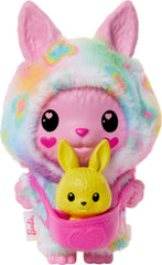 Barbie Cutie Reveal Animal Color Dream-Themed Pet & Accessories with 5 Surprises Including Mini Pet, Color Change & Clip