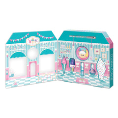 Make It Real: Candy Shop Cosmetic Set - 9 pcs, Vanilla & Strawberry Scented Cosmetics, Ice-Cream Shaped Glosses, Beauty Kit, Tweens, Girls & Kids Ages 8+