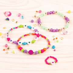 Make It Real – Ultimate Bead Studio. DIY Tween Girls Beaded Jewelry Making Kit. Arts and Crafts Kit Guides Kids to Design and Create Beautiful Bracelets, Necklaces, Rings and Headbands