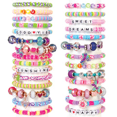 Make It Real: Best Day Ever! Deluxe Jewelry Studio - 2183pcs - DIY Craft Kit, Design & Make Over 30 Breacelets, Beads & Charms, Girls & Kids Ages 8+