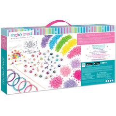 Make It Real: Best Day Ever! Deluxe Jewelry Studio - 2183pcs - DIY Craft Kit, Design & Make Over 30 Breacelets, Beads & Charms, Girls & Kids Ages 8+