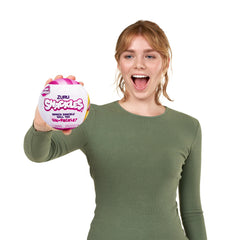 ZURU Snackles Small Sized 5.5 inch Snackle Plush by ZURU (Random Surprise), Cuddly Squishy Comfort 5.5 inch Plush with License Snack Brand Accessory