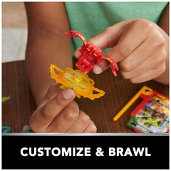 Bakugan, Special Attack Trox, Spinning Collectible, Customizable Action Figure and Trading Cards, Kids Toys for Boys and Girls 6 and up