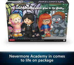 Little People Collector Wednesday TV Series Special Edition Set for Adults & Fans, 4 Figures in Display Package