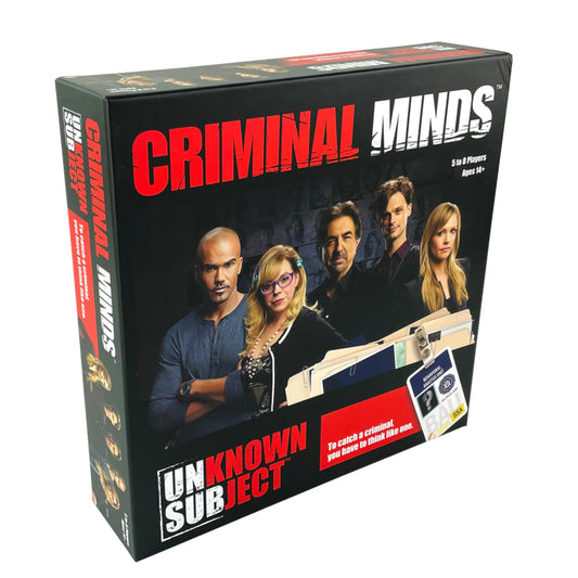 Criminal Minds Unknown Subject Board Games for Adults – Adult Games for Game Night, Social Deduction, Board Games for Family Night, Family Game, Ages 14+, 5-8 Multi-Player Games