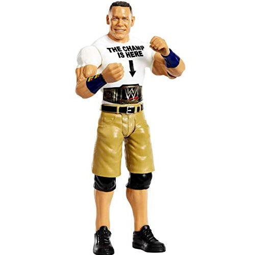 Mattel WWE John Cena Basic Action Figure, Posable 6-inch Collectible for Ages 6 Years Old & Up