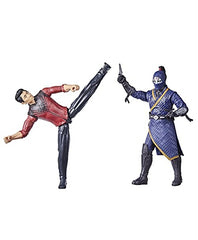 Marvel Hasbro Shang-Chi and The Legend of The Ten Rings Action Figure Toys, Shang-Chi vs. Death Dealer 6-inch Battle Pack, Kids Ages 4 and Up