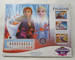 Cra-Z-Art Diamond Art Jewel by Number – Frozen Olaf, Anna & Elsa 16x20"