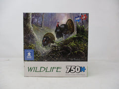 Wildlife Two Kings 750-Piece Jigsaw Puzzle