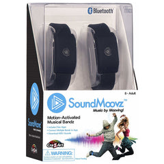 Soundmoovz Motion-Activated Musical Wristbands with Bluetooth App