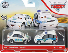 Disney Pixar Cars Erik Laneley & Alex Carvill 1:55 Die-Cast 2-Pack