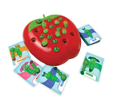 Pressman Wiggly Worms – Color Matching Memory Game for Kids