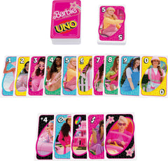 Mattel UNO Barbie The Movie Card Game | 2–10 Players