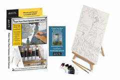 Art 101 Woman with Parasol Canvas Painting Kit — Monet Edition