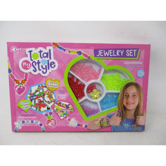 WUUNDENTOY Total My Style Flowers Jewelry Making Set for Kids