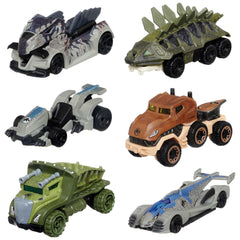 Hot Wheels Jurassic World 4-Pack Character Die-Cast Cars