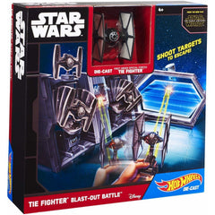 Hot Wheels Star Wars TIE Fighter Blast-Out Battle Play Set