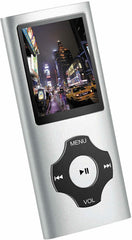 Zenex MP5556-2 Portable MP4 Player 2GB with FM Radio – Silver