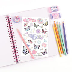 Make It Real 3C4G Butterfly All-in-1 Sketchbook & Journal Kit