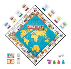 Hasbro Monopoly Travel World Tour — Spanish Edition
