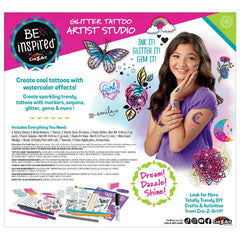 Cra-Z-Art Glitter Temporary Tattoo & Body Art Studio Kit