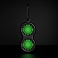 Fat Brain Toys Simpl Dimpl Glow-in-the-Dark Sensory Fidget Toy