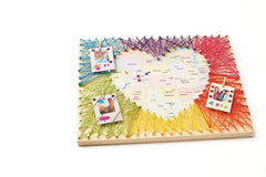 Make It Real I Heart Home USA Map Memory Board Craft Kit