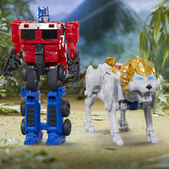 Hasbro Transformers Rise of the Beasts Beast Combiners Optimus Prime & Lionblade 2-Pack