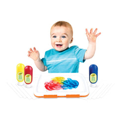 Crayola Washable Fingerpaint – Bilingual Toddler Set
