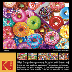 Kodak Premium I Love Donuts 1000-Piece Jigsaw Puzzle for Adults