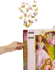 Dream Ella Let's Celebrate 11.5" Brunette Fashion Doll – Pink & Gold