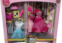 Hunson So Chic Taylor AA Fashion Doll in Pink with Accessories Set
