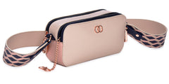 Caboodles Life & Style Crossbody Clutch – Navy/Bone