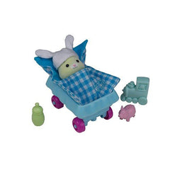 Zhu Zhu Baby Green Bean Hamster Playset with Stroller & Accessories