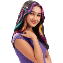 Shimmer N Sparkle Colour FX Hair Extensions Studio Clip-In Set