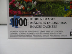 Dr. Puzzle Springtime On The Range 1000-Piece Hidden Images Puzzle