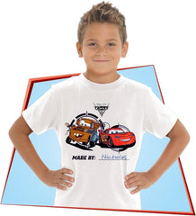 Tara Toy Cars 2 Color-A-T-Shirt Kids DIY Fashion Activity Kit