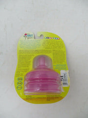 The First Years GumDrop Wide Neck Replacement Nipples, Slow Flow, 2-Pack