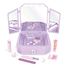 Make It Real Deluxe Light-Up Mirrored Vanity & Cosmetic Set