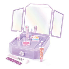 Make It Real Deluxe Light-Up Mirrored Vanity & Cosmetic Set