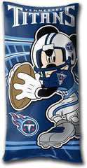 Northwest NFL Tennessee Titans Folding Body Pillow 18x36