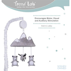Trend Lab Forest Mountain Musical Mobile for Newborns