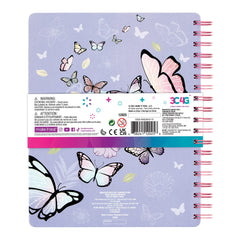 Make It Real 3C4G Butterfly All-in-1 Sketchbook & Journal Kit