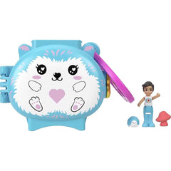 Polly Pocket Hedgehog Pet Compact Collectible Playset
