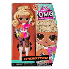 MGA LOL Surprise OMG Speedster Fashion Doll with Racecar Style