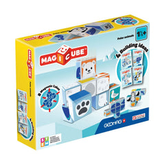 Geomag Magicube Polar Animals Magnetic Building Set, 8 Pieces