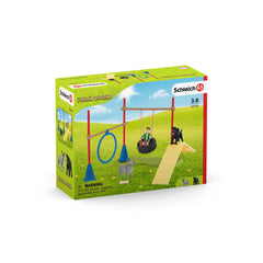 Schleich Farm World Puppy Agility Training 14-Piece Playset