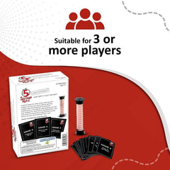 PlayMonster 5 Second Rule Uncensored – Adults-Only Party Card Game