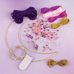Make It Real DIY Lunar Dream Catcher Kit with Fairy Lights